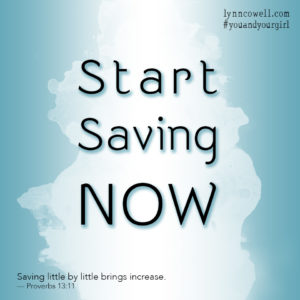 Start Saving Now