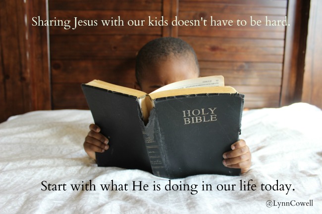 Trouble Sharing Jesus with Your Kids?