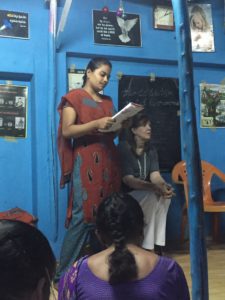 Mission India's Adult Literacy Classes