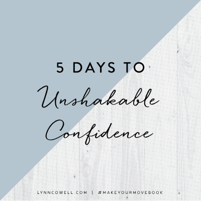 5 Days to Unshakeable Confidence {Giveaway Day}