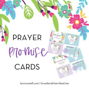 These beautiful 7 Prayers Cards will help you to pray God's word and truth over you or someone you love! 